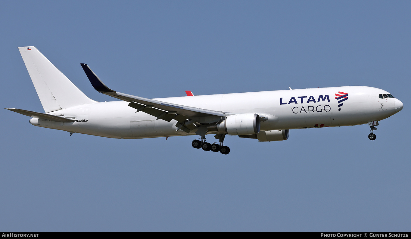 Aircraft Photo of N420LA | Boeing 767-316ERF | LATAM Cargo | AirHistory.net #575135