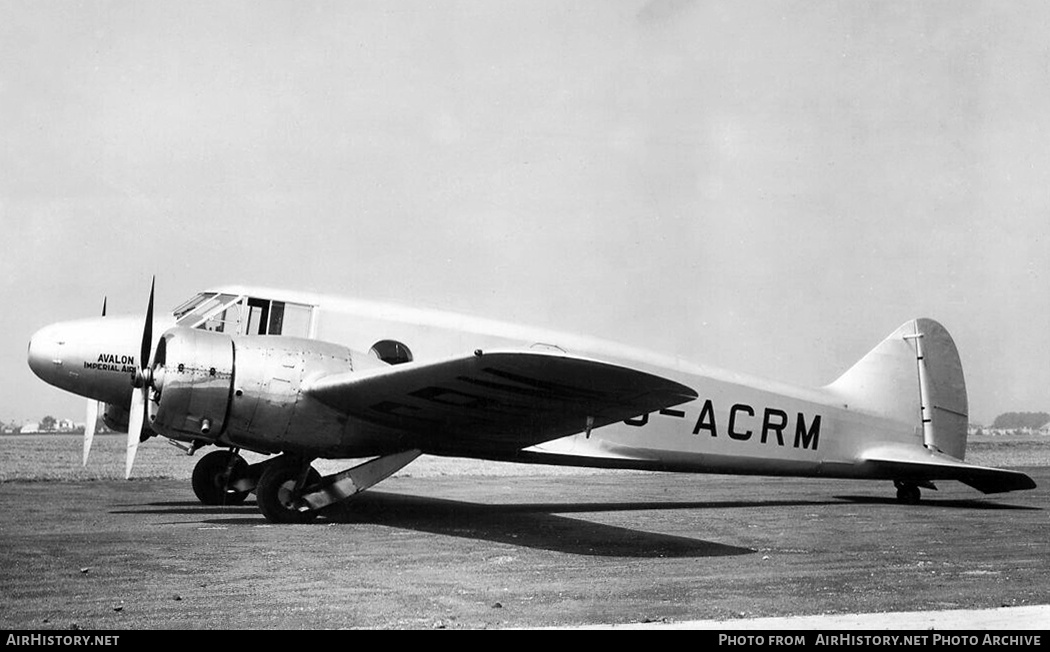 Aircraft Photo of G-ACRM | Avro 652 | Imperial Airways | AirHistory.net #575144