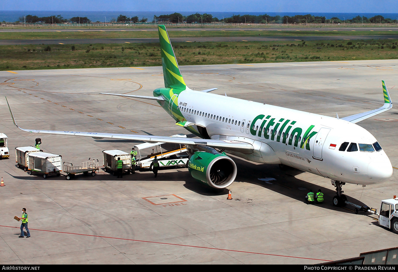 Aircraft Photo of PK-GTD | Airbus A320-251N | Citilink | AirHistory.net #575145