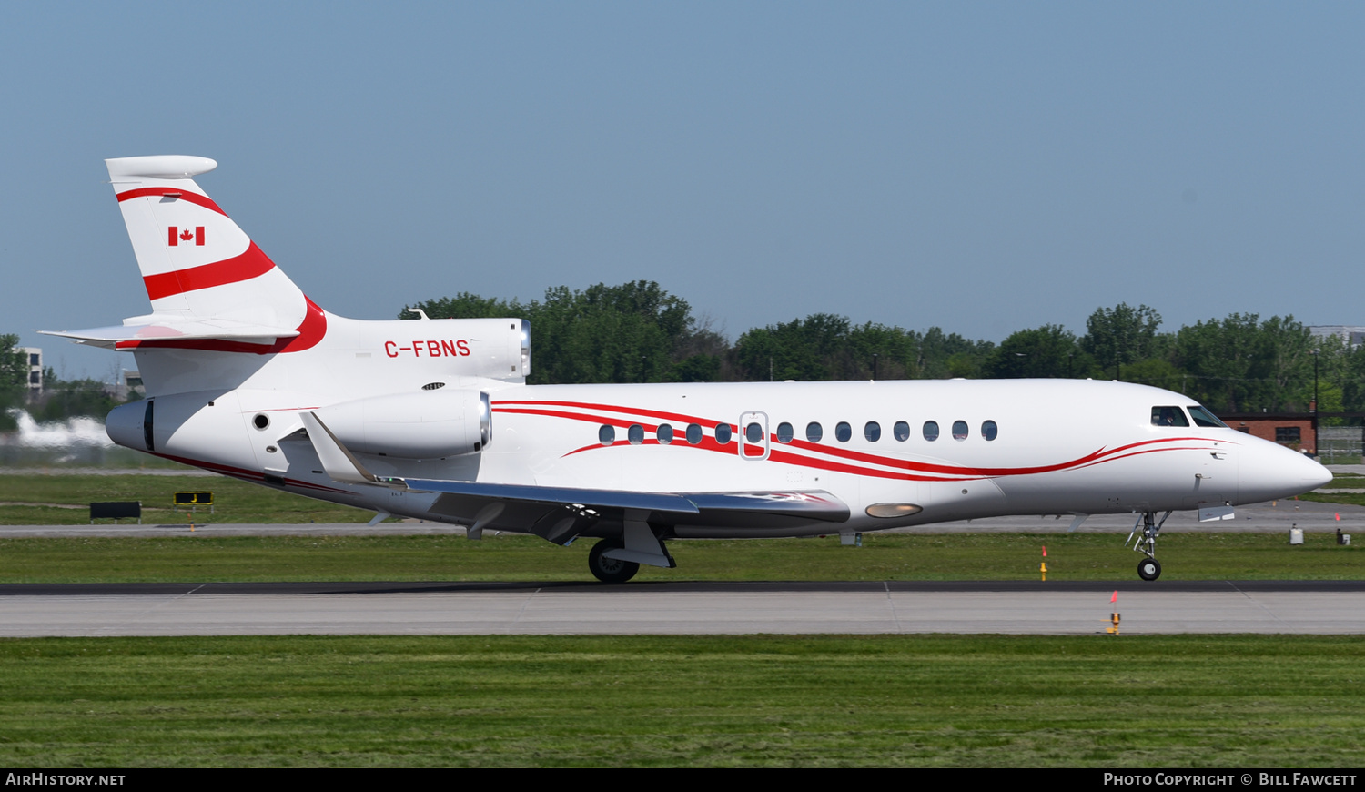 Aircraft Photo of C-FBNS | Dassault Falcon 7X | AirHistory.net #575146