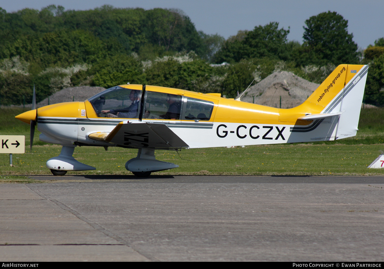 Aircraft Photo of G-CCZX | Robin DR-400-180 Regent | AirHistory.net #575153