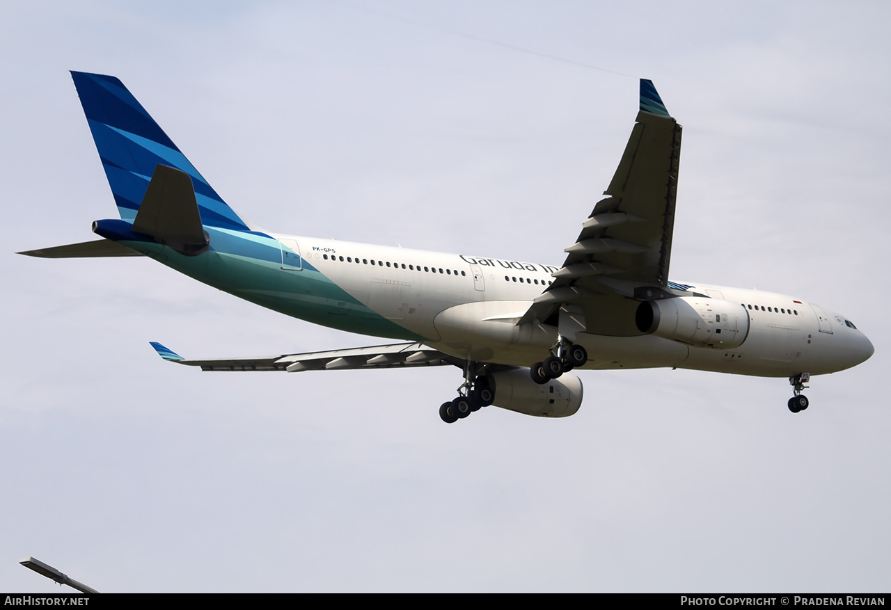 Aircraft Photo of PK-GPS | Airbus A330-243 | Garuda Indonesia | AirHistory.net #575183