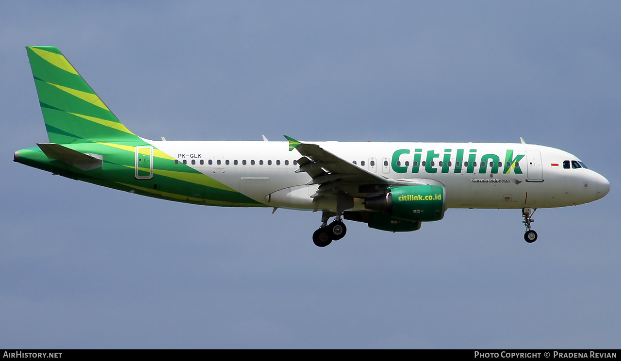 Aircraft Photo of PK-GLK | Airbus A320-214 | Citilink | AirHistory.net #575199