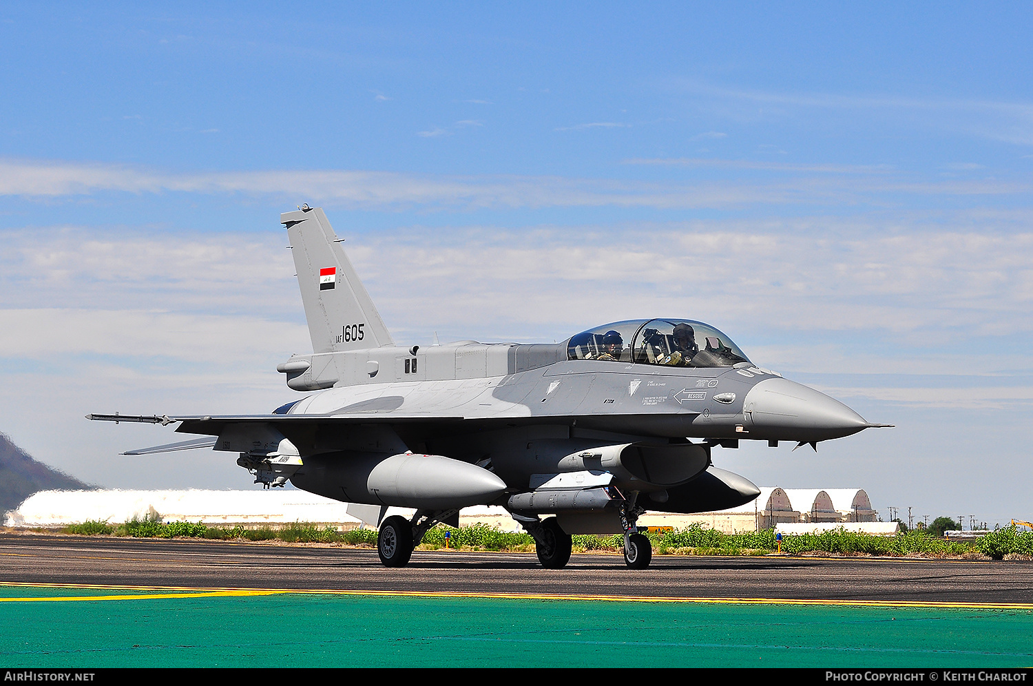 Aircraft Photo of 1605 / IAF-1605 | General Dynamics F-16D Fighting Falcon | Iraq - Air Force | AirHistory.net #575204