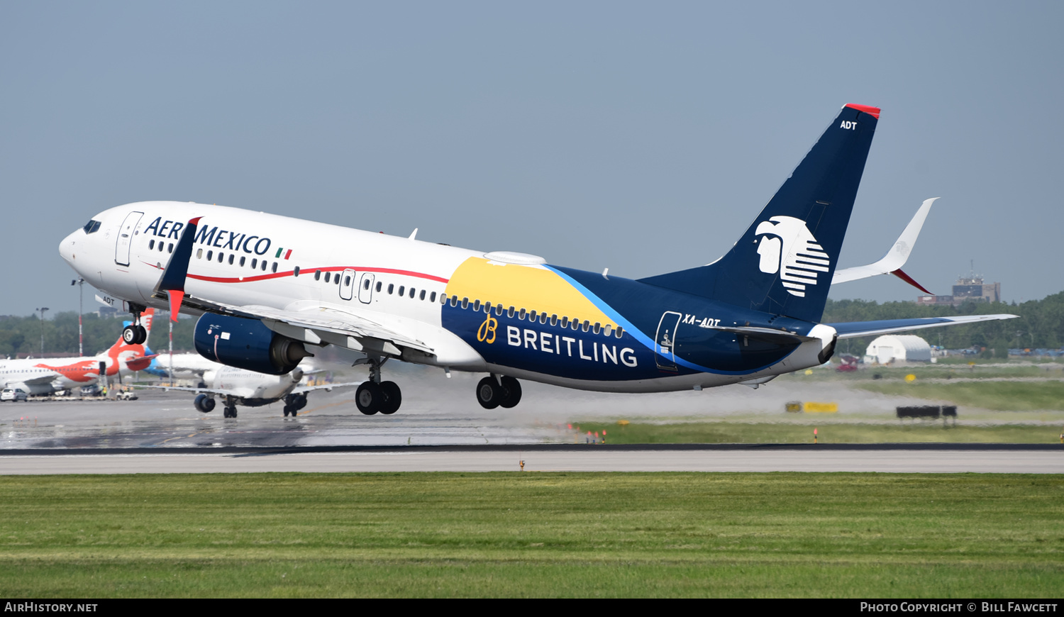 Aircraft Photo of XA-ADT | Boeing 737-800 | AeroMéxico | AirHistory.net #575208