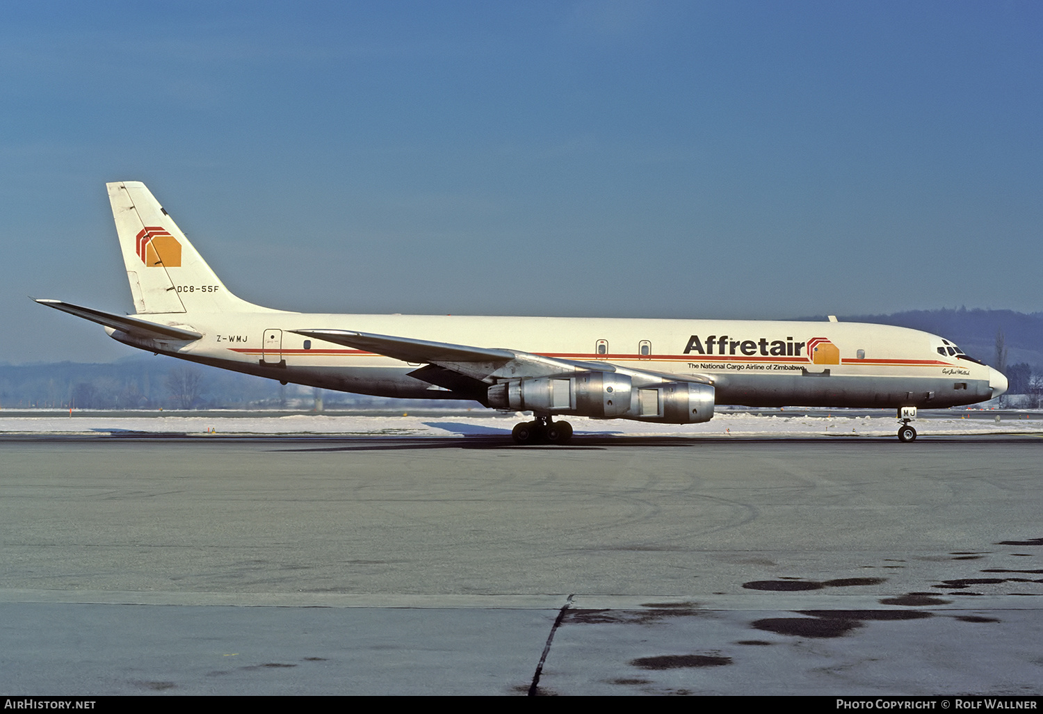 Aircraft Photo of Z-WMJ | Douglas DC-8-55(F) | Affretair | AirHistory.net #575216