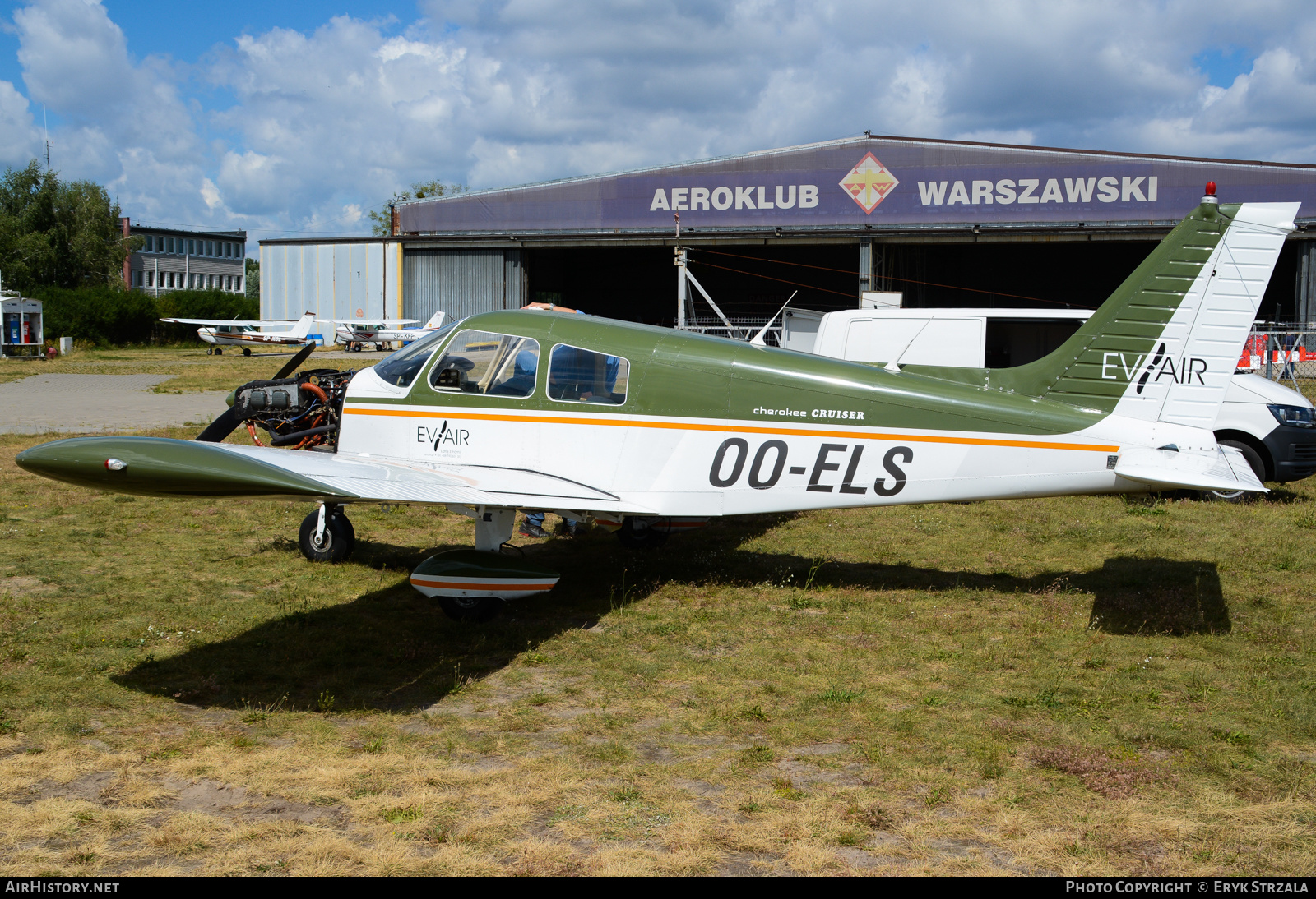 Aircraft Photo of OO-ELS | Piper PA-28-140 Cherokee Cruiser | EVAir Organizacja Szkolenia Lotniczego | AirHistory.net #575219