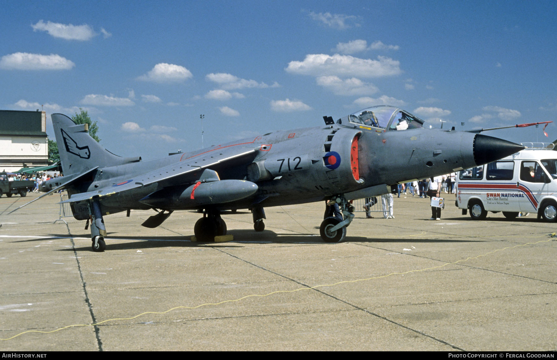 Aircraft Photo of XZ455 | British Aerospace Sea Harrier FRS1 | UK - Navy | AirHistory.net #575226