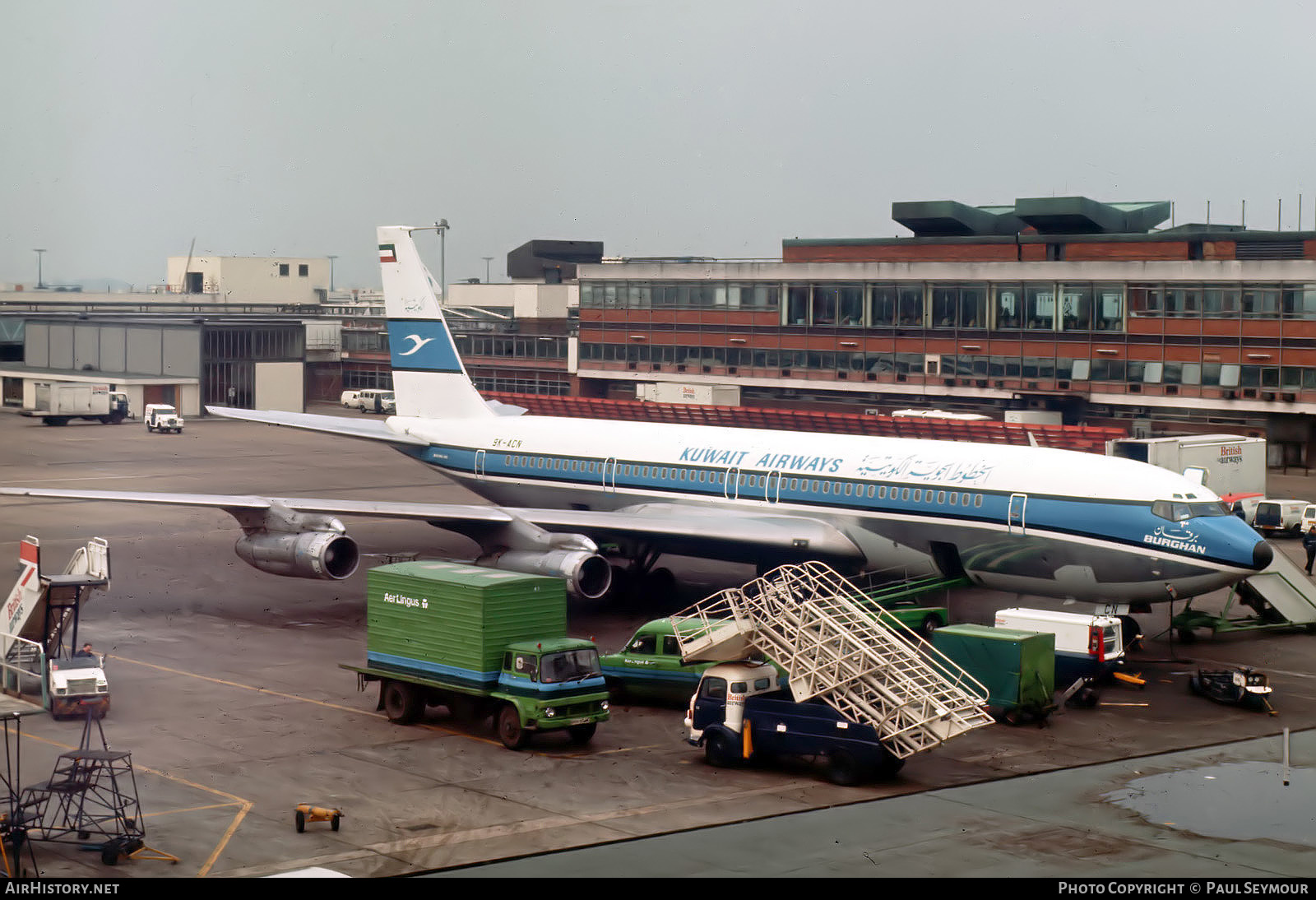 Aircraft Photo of 9K-ACN | Boeing 707-369C | Kuwait Airways | AirHistory.net #575230