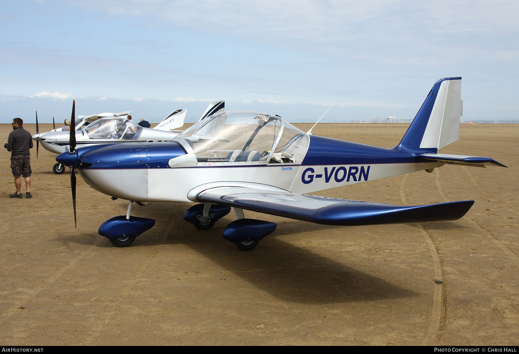 Aircraft Photo of G-VORN | Evektor-Aerotechnik EV-97 Eurostar | AirHistory.net #575239