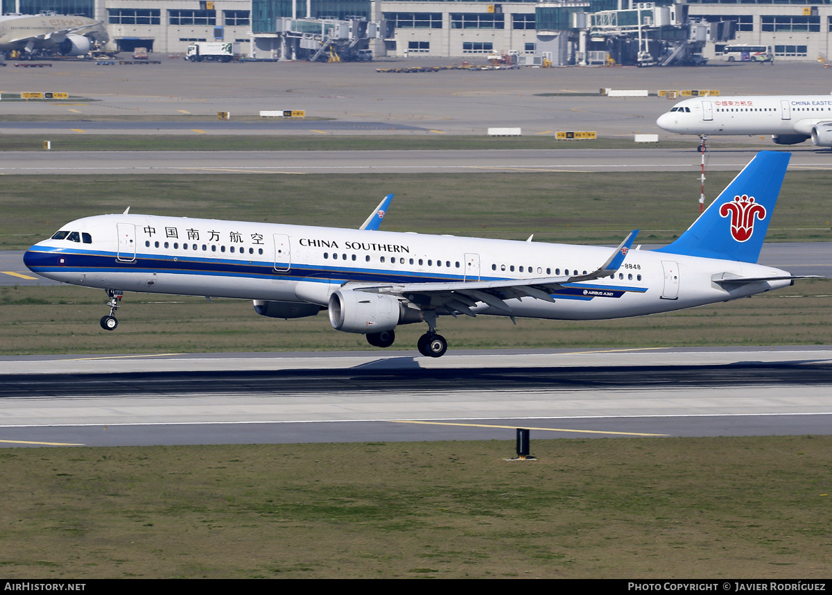 Aircraft Photo of B-8848 | Airbus A320-211 | China Southern Airlines | AirHistory.net #575252