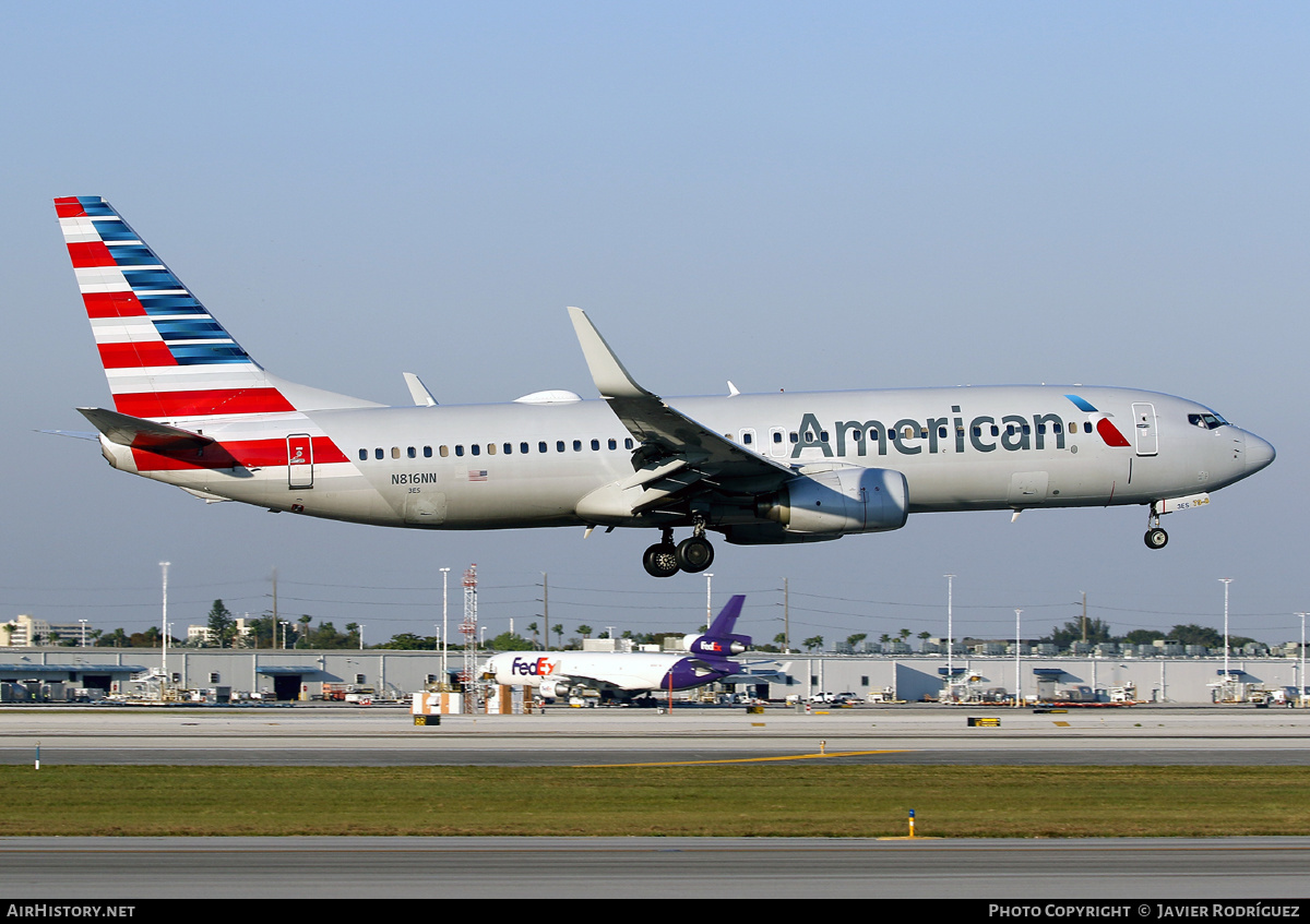 Aircraft Photo of N816NN | Boeing 737-823 | American Airlines | AirHistory.net #575260