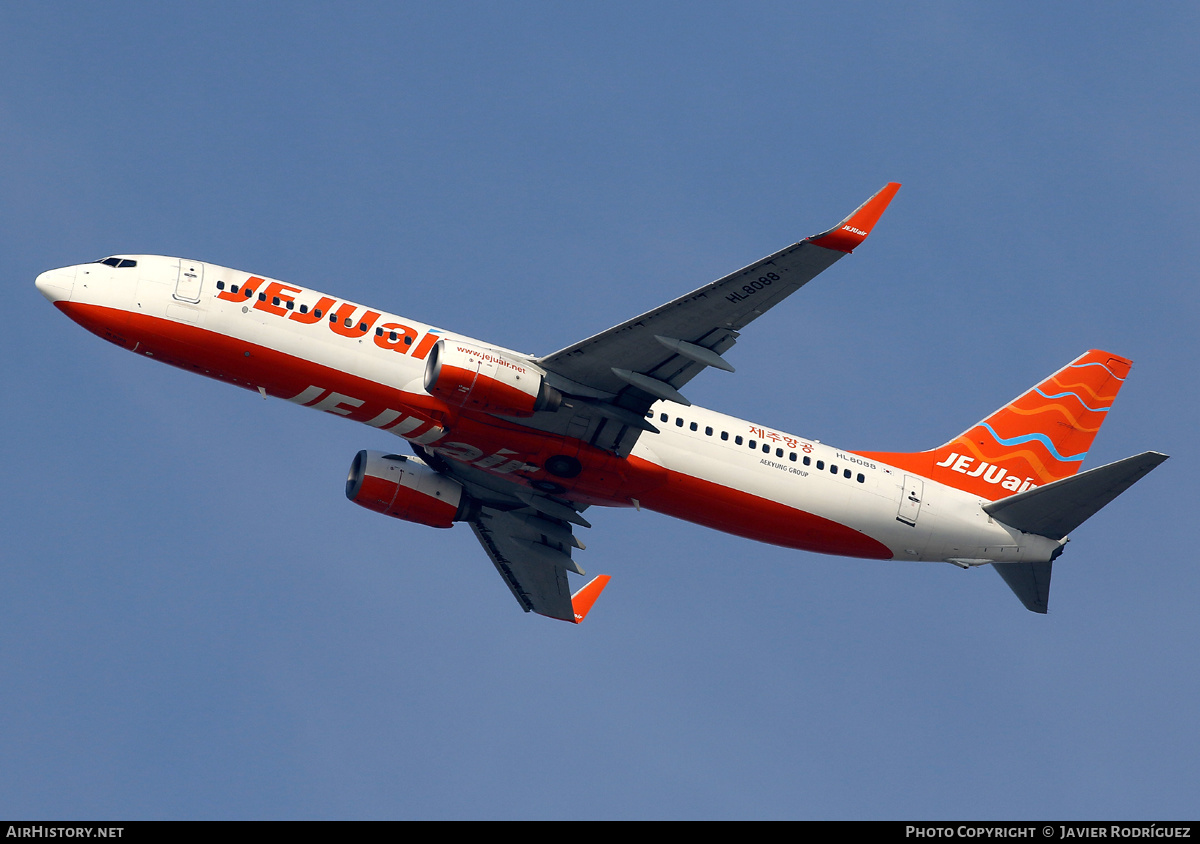 Aircraft Photo of HL8088 | Boeing 737-8AS | Jeju Air | AirHistory.net #575262