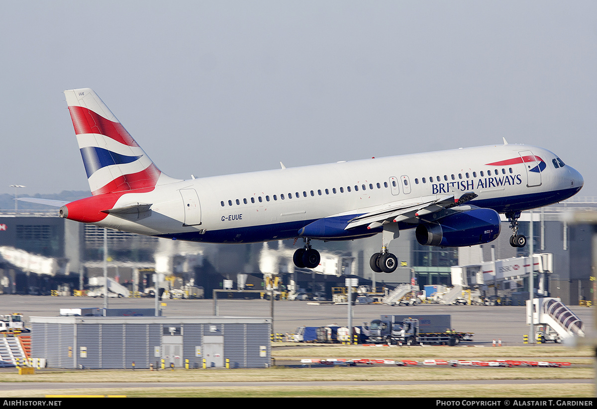 Aircraft Photo of G-EUUE | Airbus A320-232 | British Airways | AirHistory.net #575263