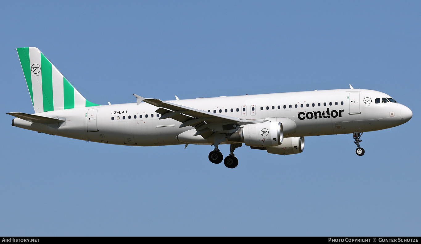 Aircraft Photo of LZ-LAJ | Airbus A320-214 | Condor Flugdienst | AirHistory.net #575274