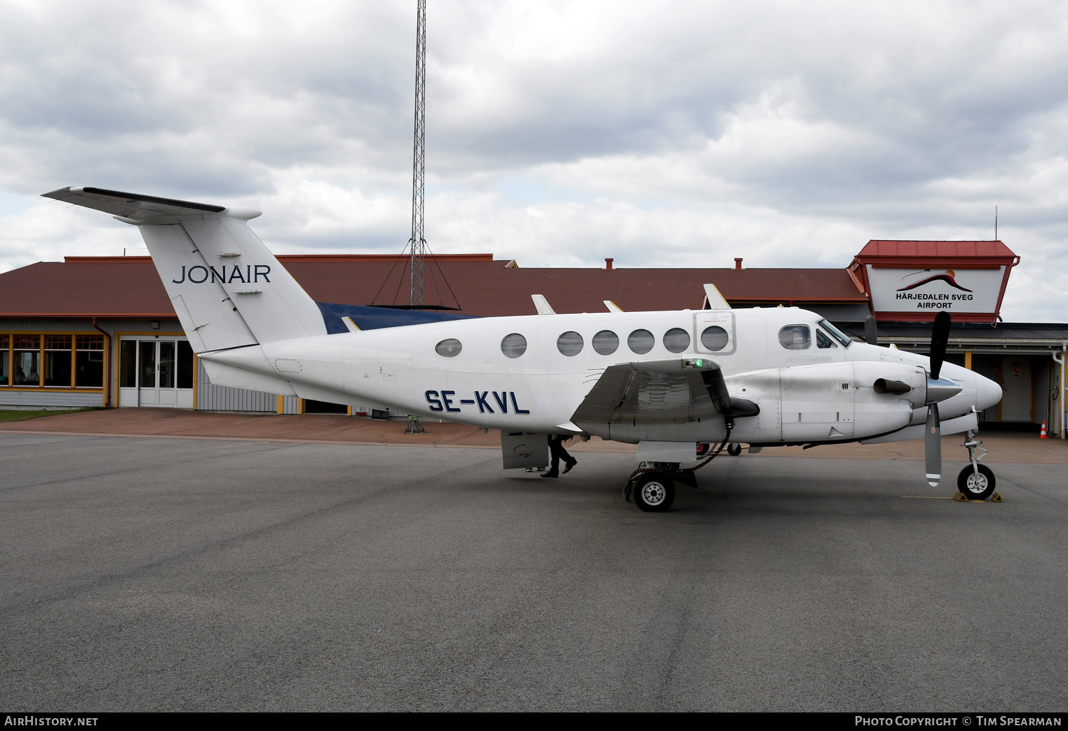 Aircraft Photo of SE-KVL | Beech B200 Super King Air | Jonair | AirHistory.net #575286