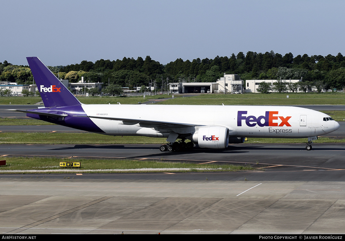Aircraft Photo of N883FD | Boeing 777-FHT | FedEx Express | AirHistory.net #575288