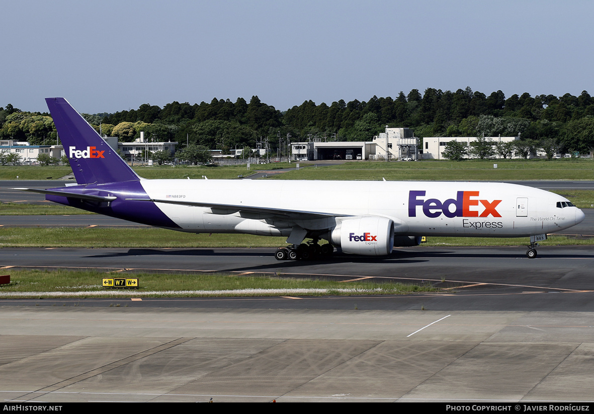 Aircraft Photo of N883FD | Boeing 777-FHT | FedEx Express - Federal Express | AirHistory.net #575288