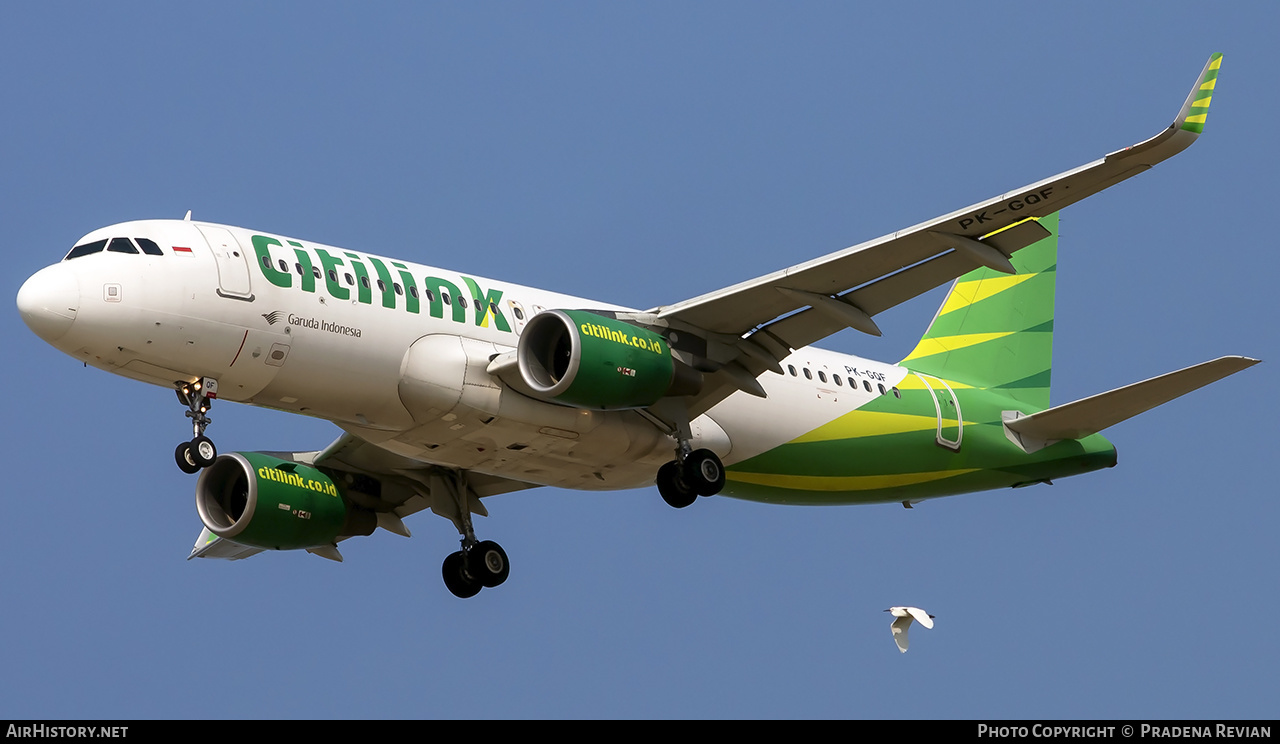 Aircraft Photo of PK-GQF | Airbus A320-214 | Citilink | AirHistory.net #575289