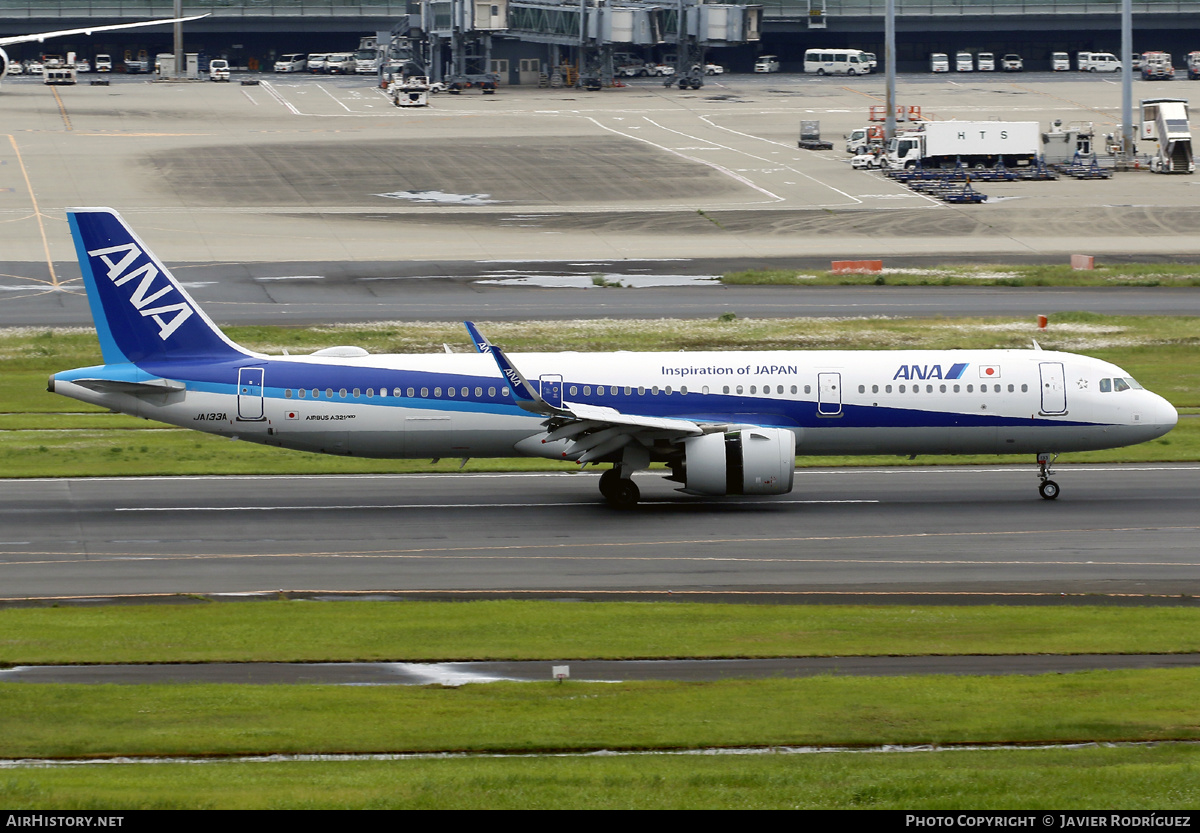Aircraft Photo of JA133A | Airbus A321-272N | All Nippon Airways - ANA | AirHistory.net #575311