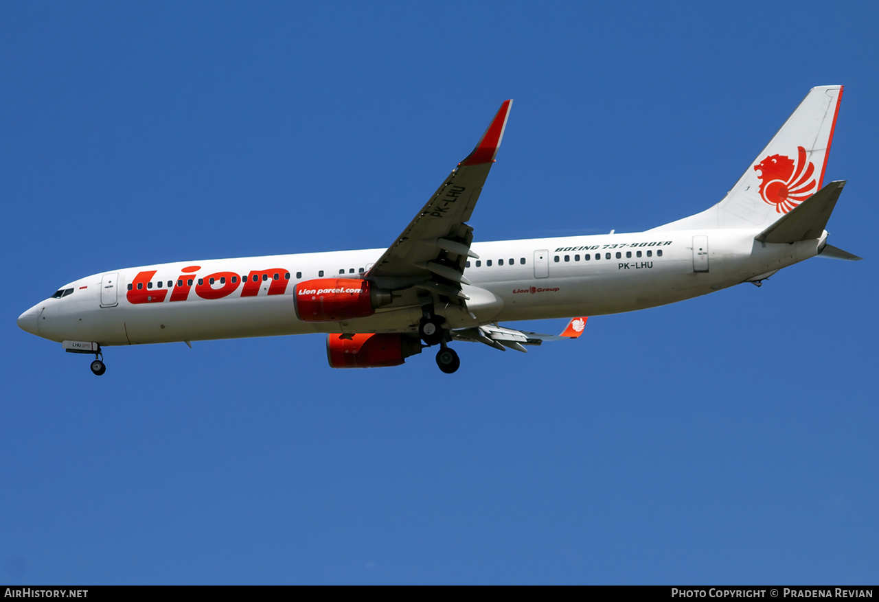 Aircraft Photo of PK-LHU | Boeing 737-9GP/ER | Lion Air | AirHistory.net #575314
