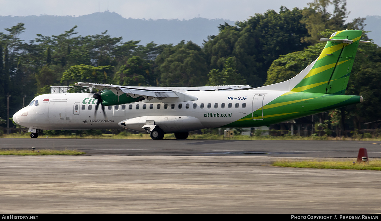 Aircraft Photo of PK-GJP | ATR ATR-72-600 (ATR-72-212A) | Citilink | AirHistory.net #575322