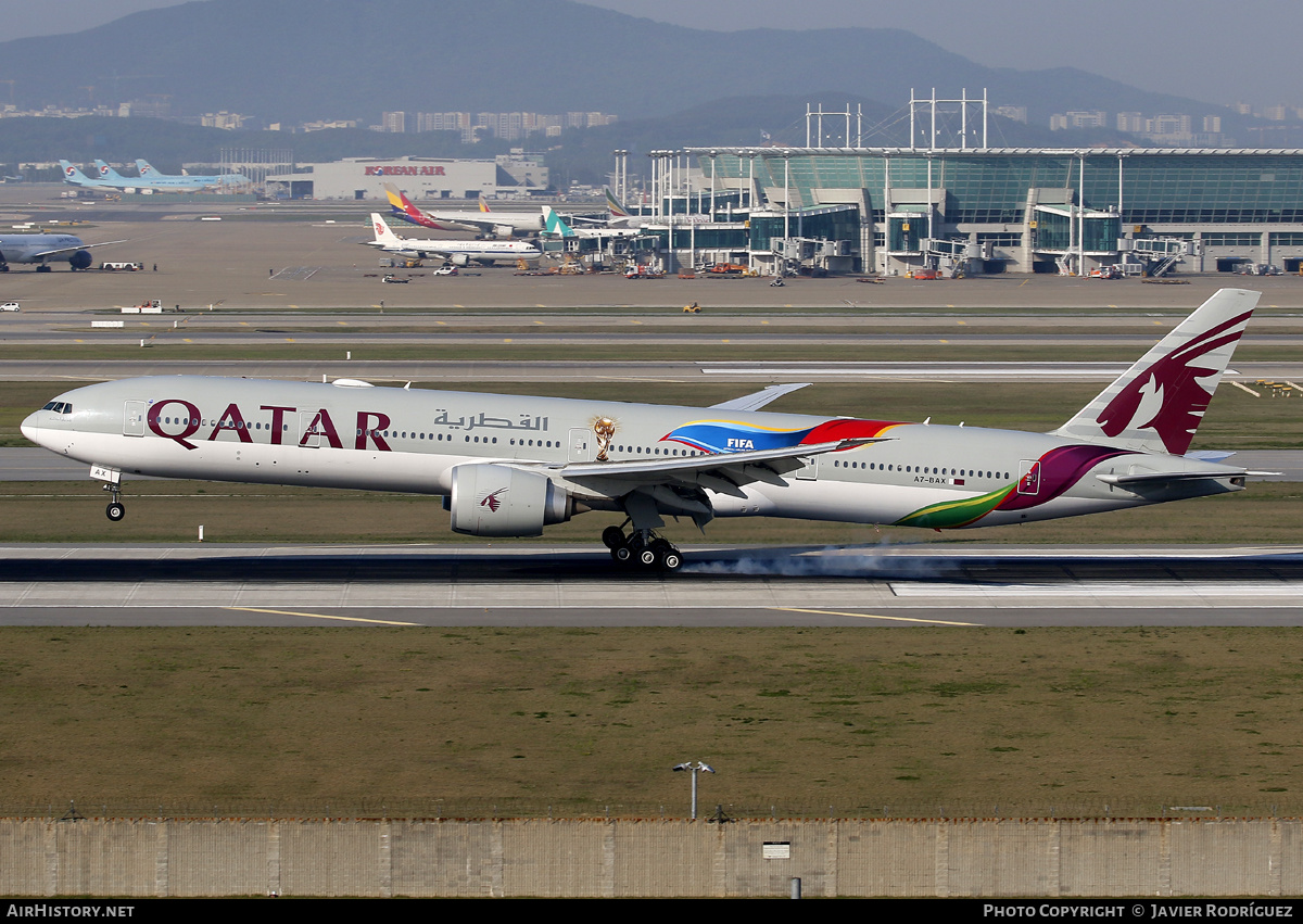 Aircraft Photo of A7-BAX | Boeing 777-3DZ/ER | Qatar Airways | AirHistory.net #575323