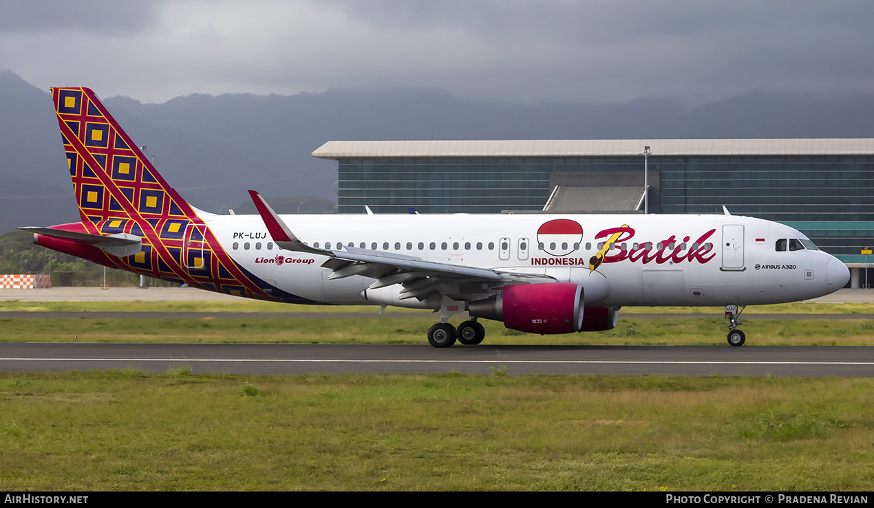 Aircraft Photo of PK-LUJ | Airbus A320-214 | Batik Air | AirHistory.net #575324