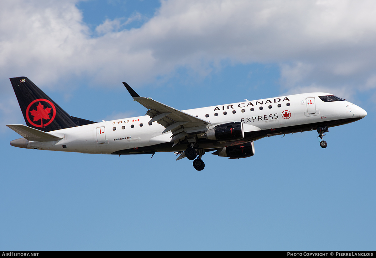 Aircraft Photo of C-FEKD | Embraer 175SU (ERJ-170-200SU) | Air Canada Express | AirHistory.net #575329