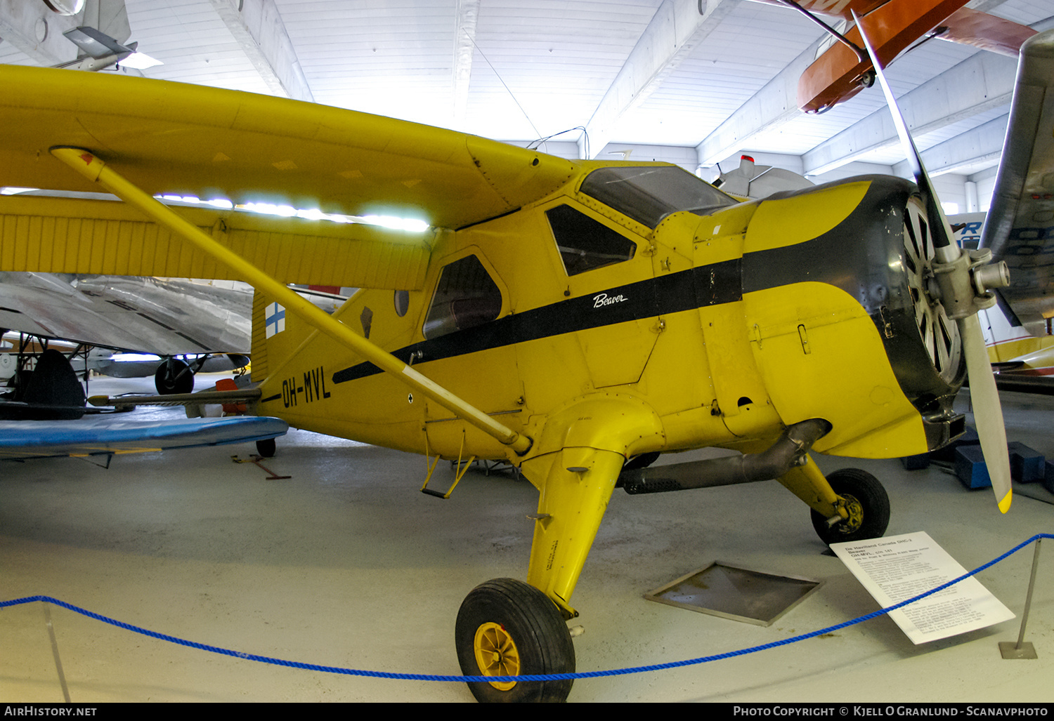 Aircraft Photo of OH-MVL | De Havilland Canada DHC-2 Beaver Mk.1 | Rajavartiolaitos - Finnish Border Guard | AirHistory.net #575332