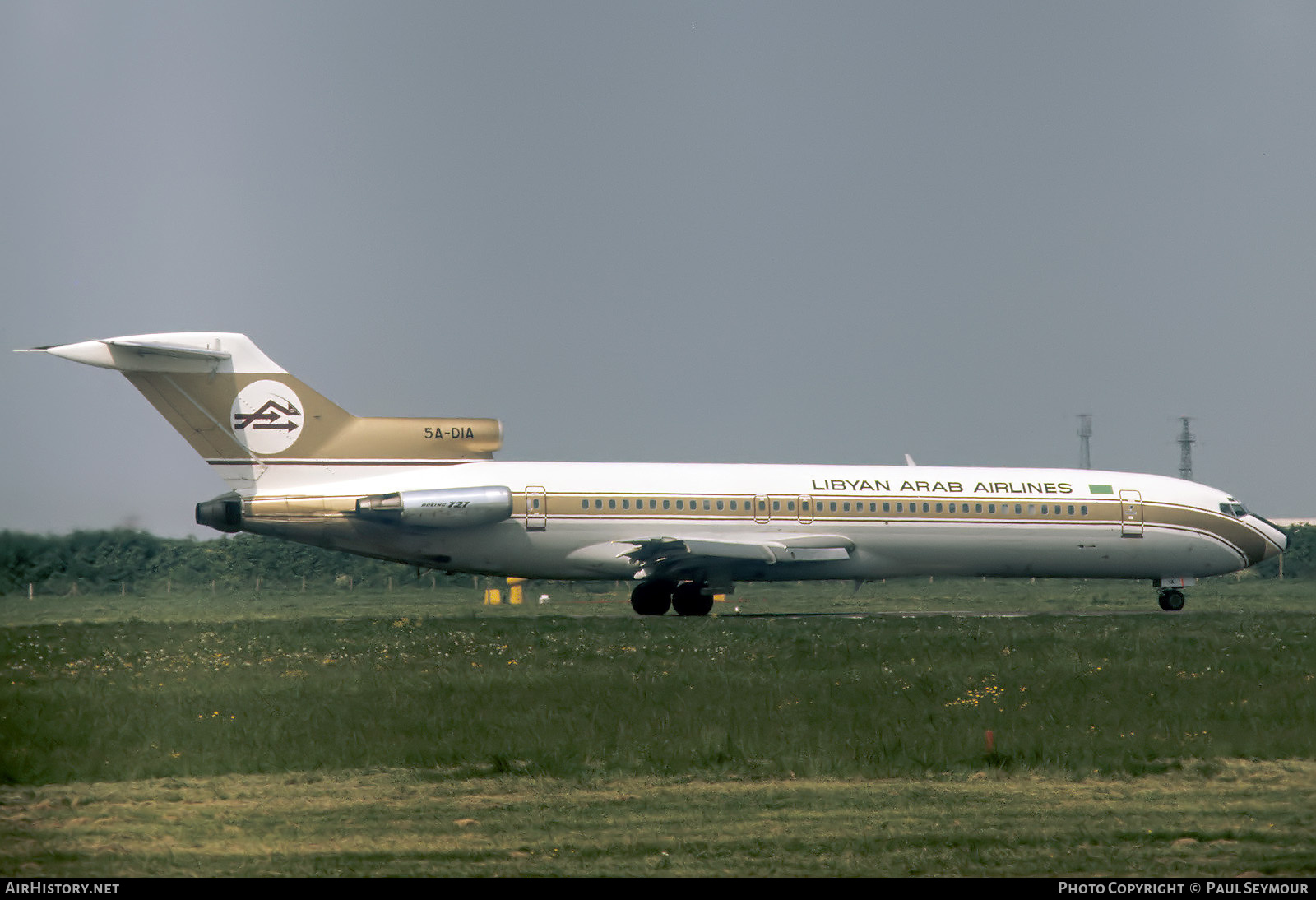 Aircraft Photo of 5A-DIA | Boeing 727-2L5/Adv | Libyan Arab Airlines | AirHistory.net #575340