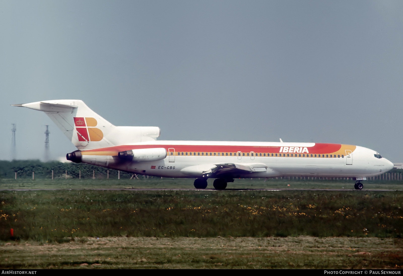 Aircraft Photo of EC-CBG | Boeing 727-256/Adv | Iberia | AirHistory.net #575358