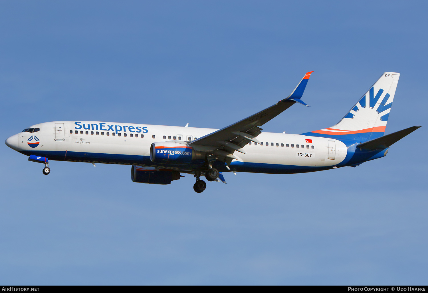 Aircraft Photo of TC-SOY | Boeing 737-8HC | SunExpress | AirHistory.net #575364