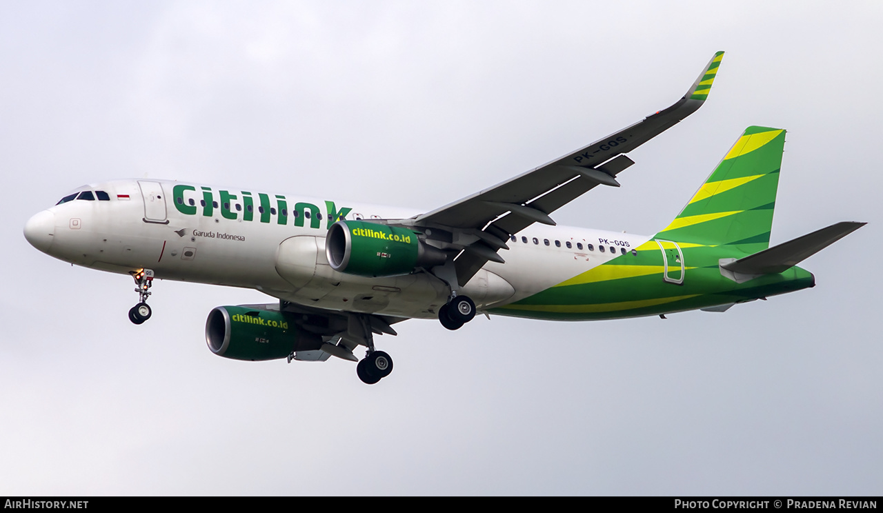 Aircraft Photo of PK-GQS | Airbus A320-214 | Citilink | AirHistory.net #575367