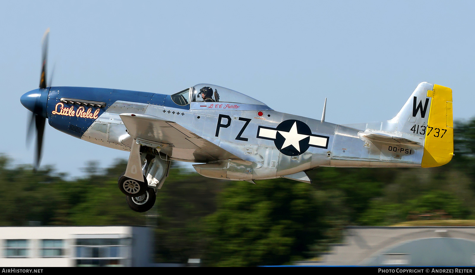 Aircraft Photo of OO-PSI / 413737 | North American P-51D Mustang | USA - Air Force | AirHistory.net #575376