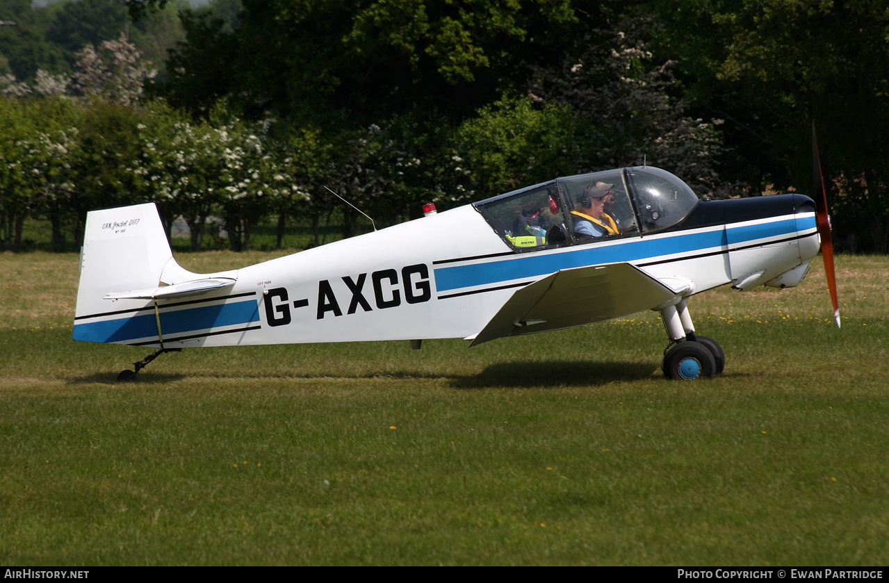 Aircraft Photo of G-AXCG | SAN Jodel D-117 | AirHistory.net #575406