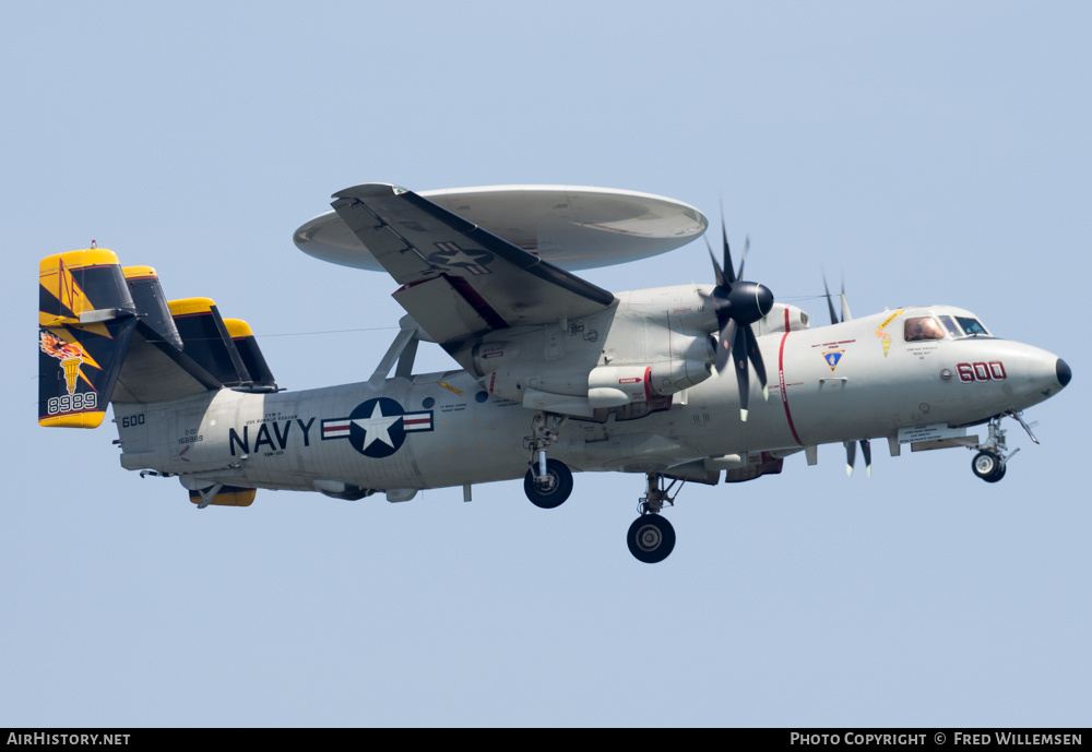 Aircraft Photo of 168989 | Northrop Grumman E-2D Hawkeye | USA - Navy | AirHistory.net #575416