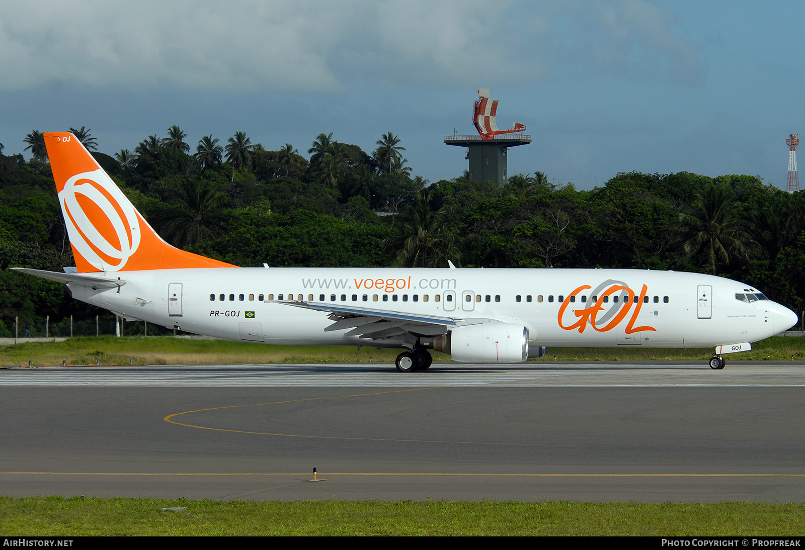 Aircraft Photo of PR-GOJ | Boeing 737-8CX | GOL Linhas Aéreas | AirHistory.net #575446