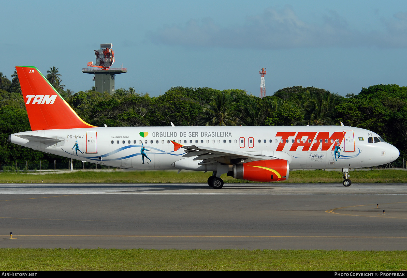 Aircraft Photo of PR-MAV | Airbus A320-232 | TAM Linhas Aéreas | AirHistory.net #575447