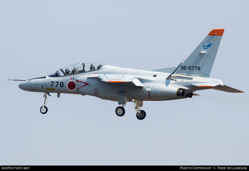 Aircraft Photo of 96-5778 | Kawasaki T-4 | Japan - Air Force | AirHistory.net #575465