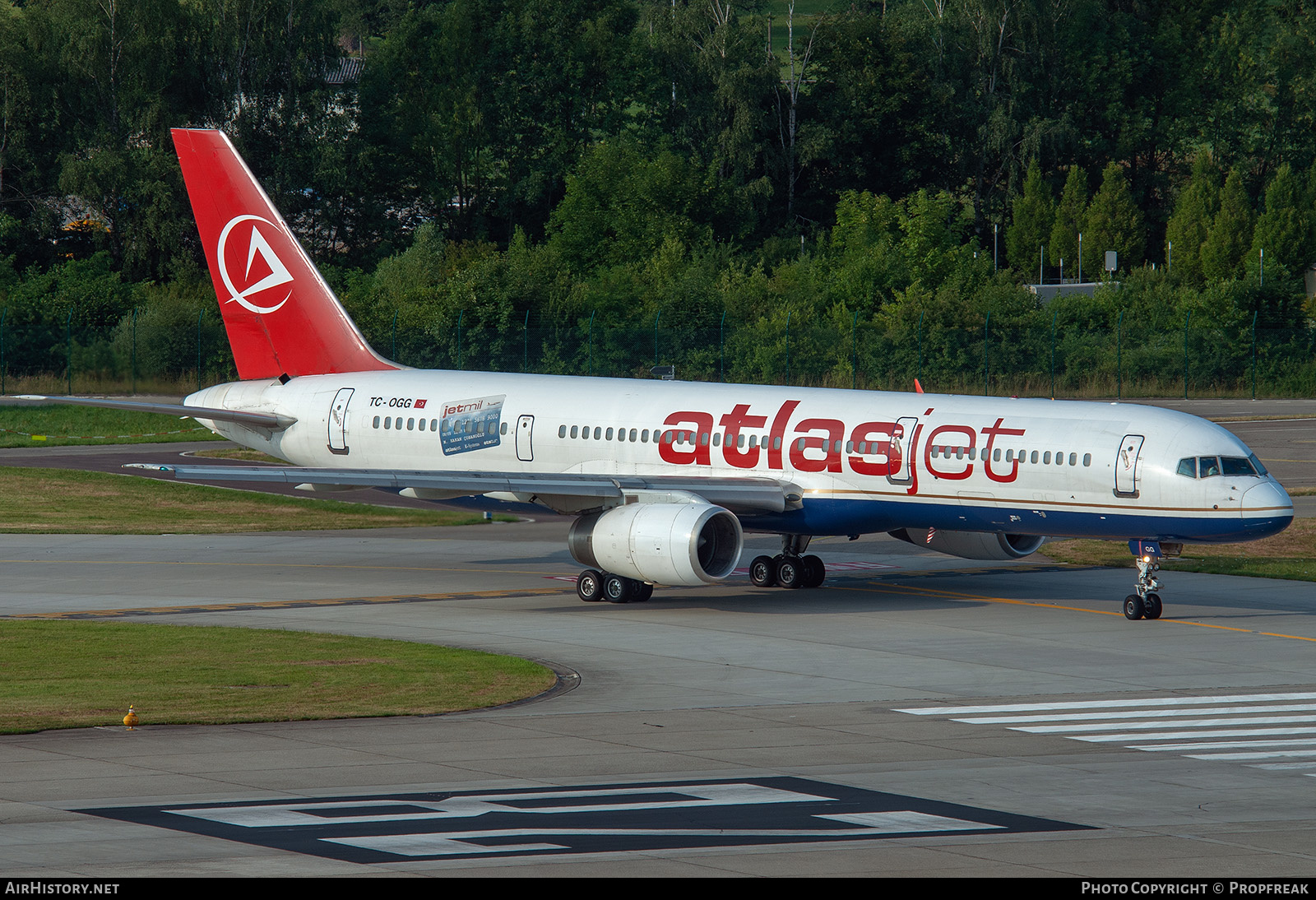 Aircraft Photo of TC-OGG | Boeing 757-2G5 | Atlasjet Airlines | AirHistory.net #575468