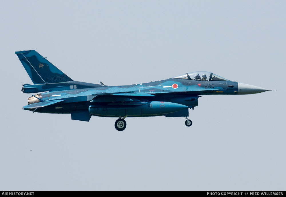 Aircraft Photo of 63-8539 | Mitsubishi F-2A | Japan - Air Force | AirHistory.net #575474