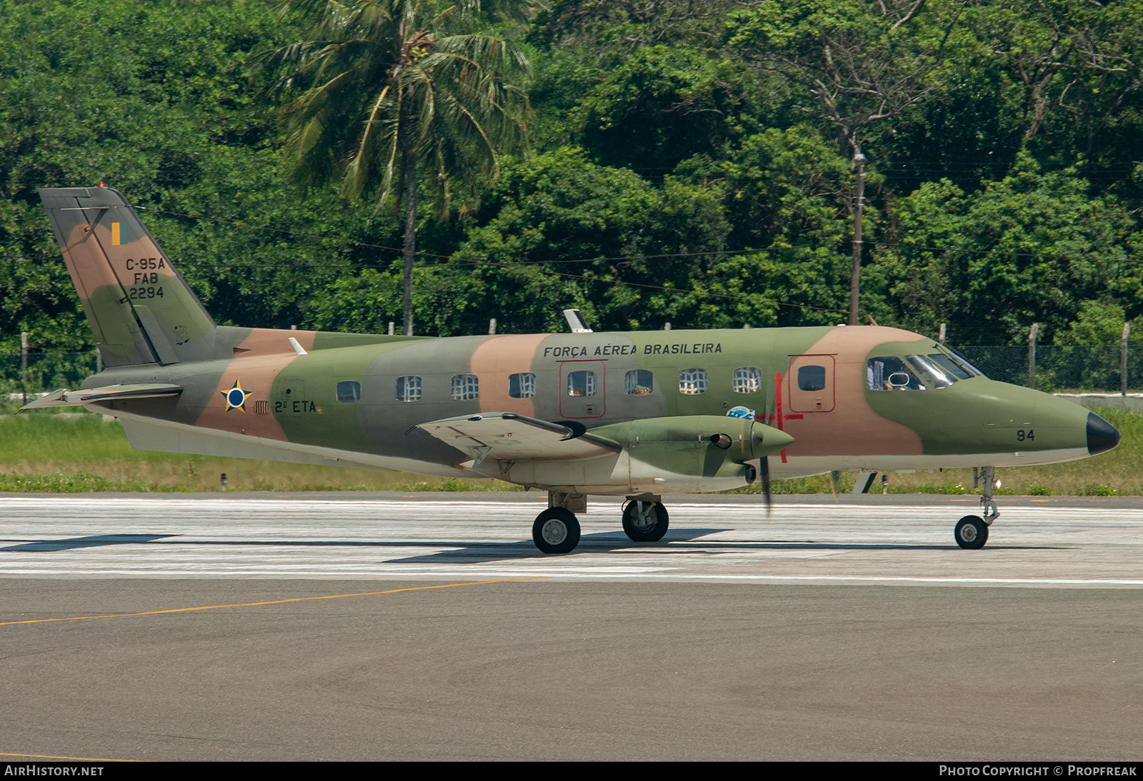 Aircraft Photo of 2294 | Embraer C-95A Bandeirante | Brazil - Air Force | AirHistory.net #575495
