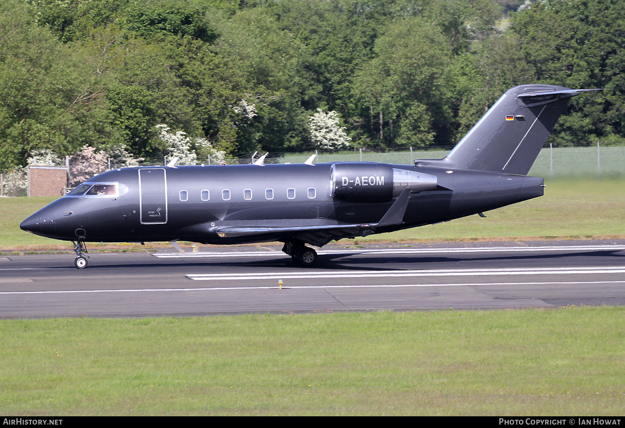 Aircraft Photo of D-AEOM | Bombardier Challenger 604 (CL-600-2B16) | AirHistory.net #575500