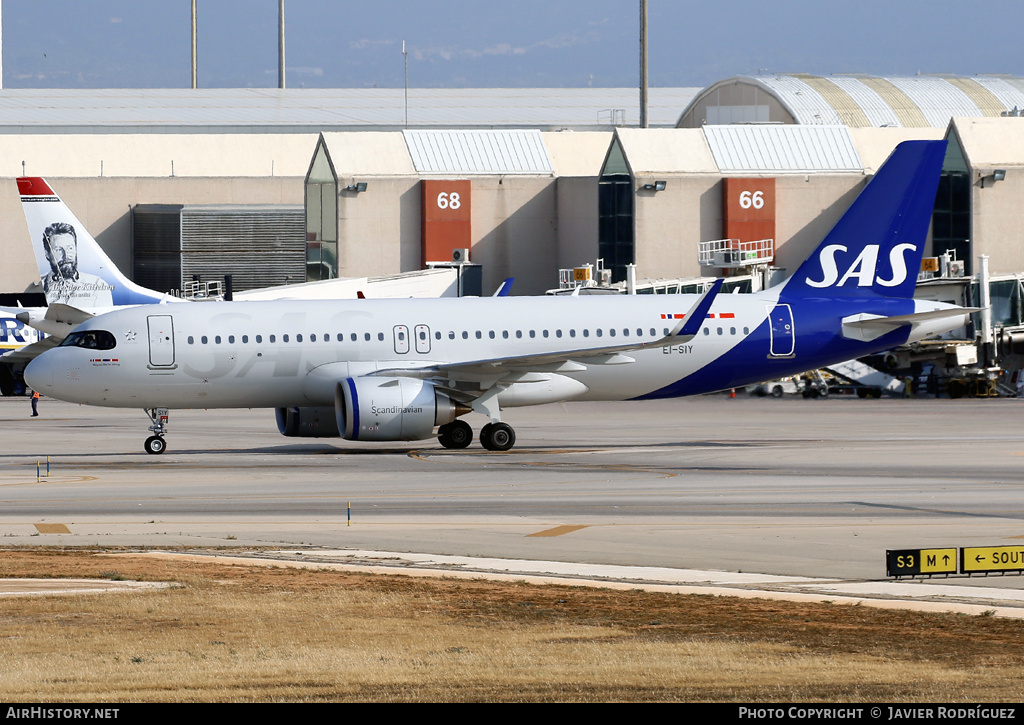 Aircraft Photo of EI-SIY | Airbus A320-251N | Scandinavian Airlines - SAS | AirHistory.net #575526