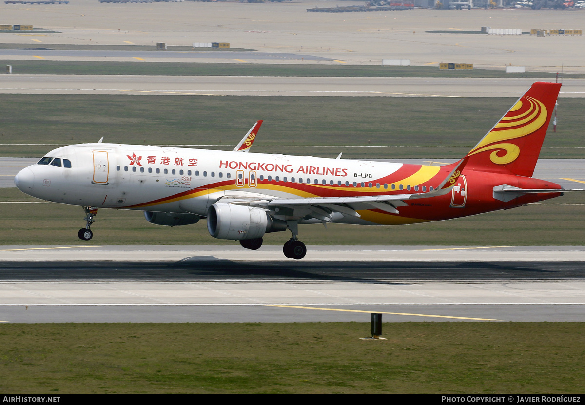 Aircraft Photo of B-LPO | Airbus A320-214 | Hong Kong Airlines | AirHistory.net #575532