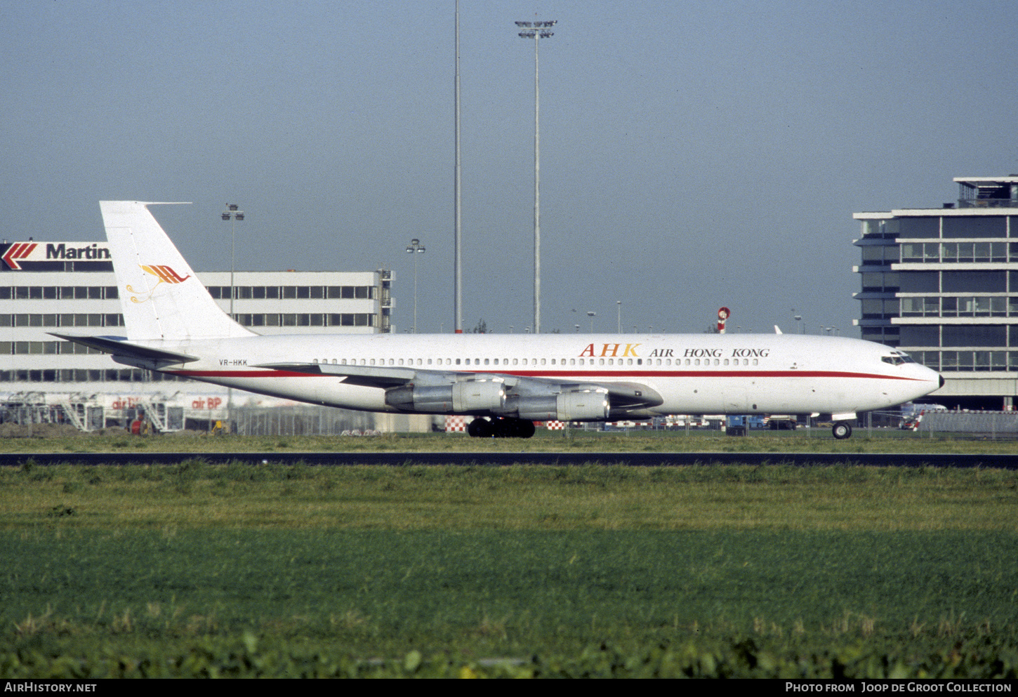 Aircraft Photo of VR-HKK | Boeing 707-336C | Air Hong Kong | AirHistory.net #575545