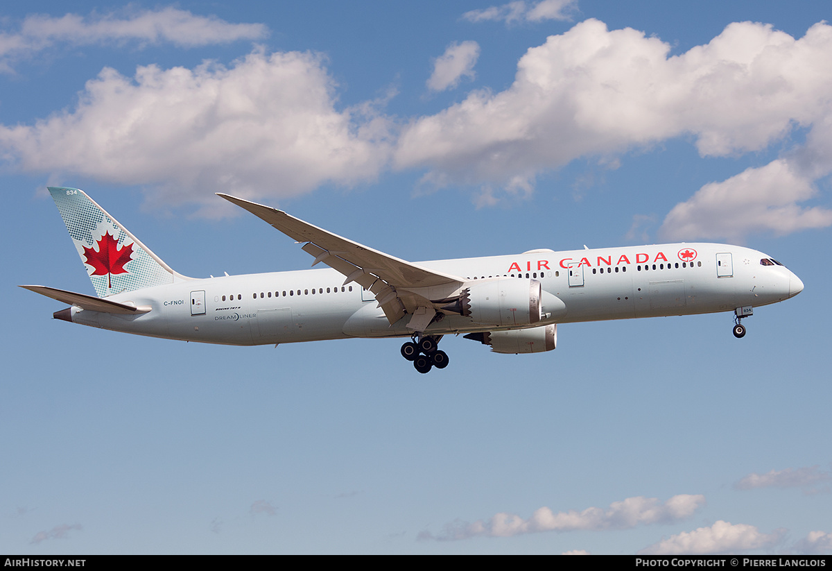 Aircraft Photo of C-FNOI | Boeing 787-9 Dreamliner | Air Canada | AirHistory.net #575548