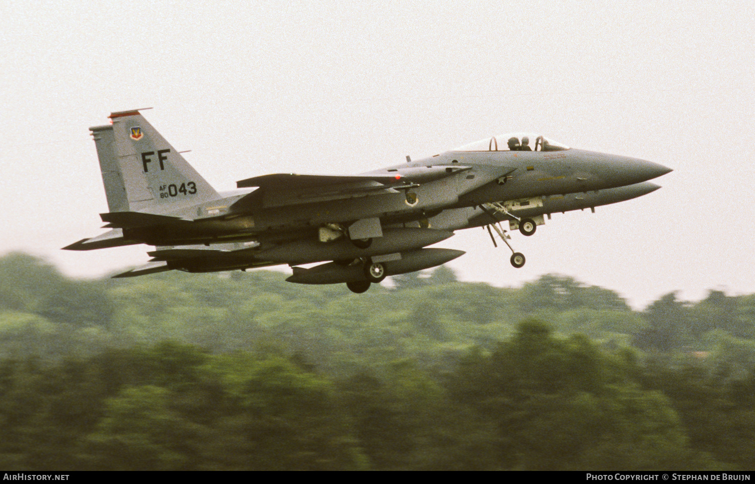 Aircraft Photo of 80-0043 / AF80-043 | McDonnell Douglas F-15C Eagle | USA - Air Force | AirHistory.net #575565