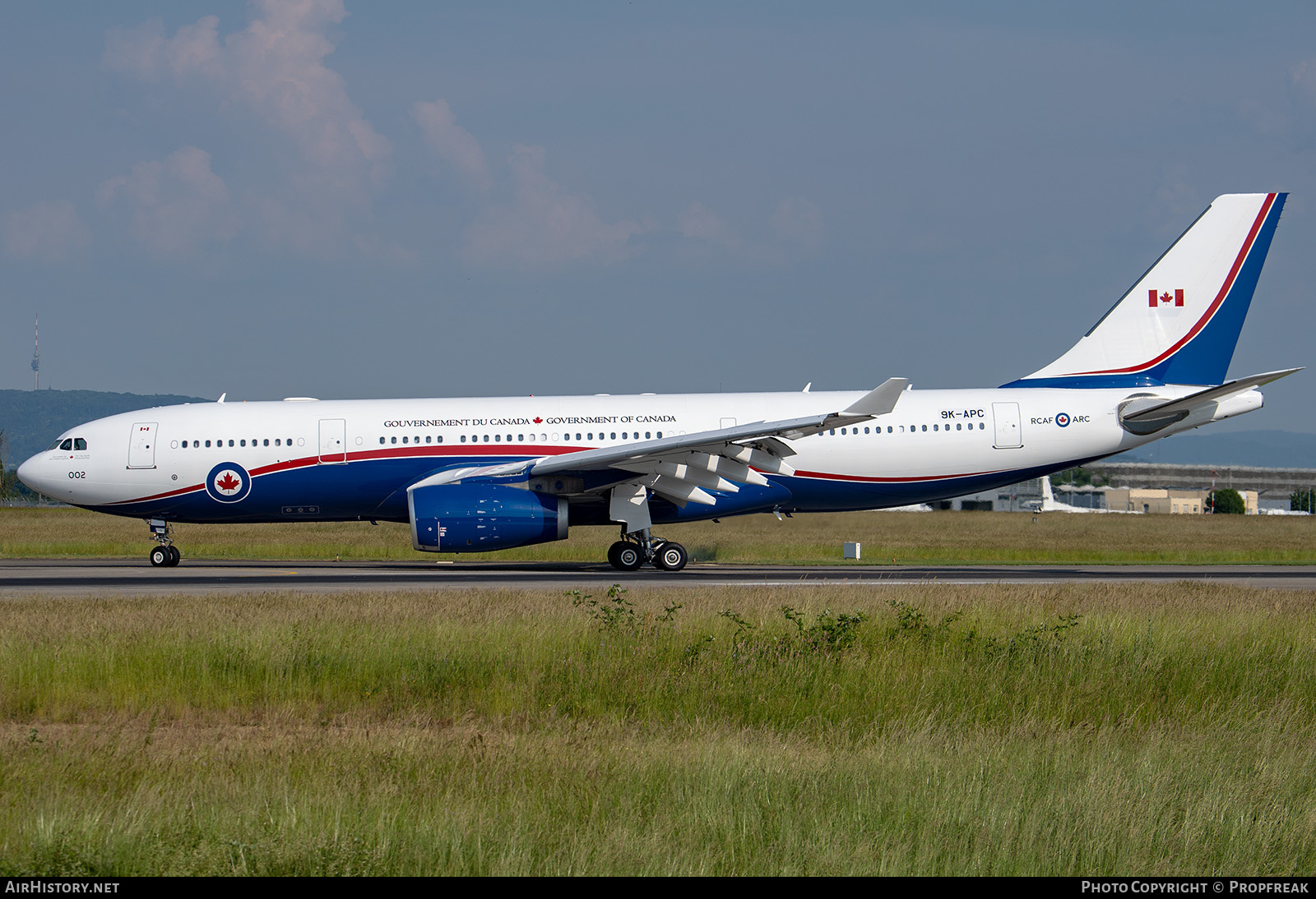 Aircraft Photo of 9K-APC | Airbus A330-243 | Canada - Air Force | AirHistory.net #575573